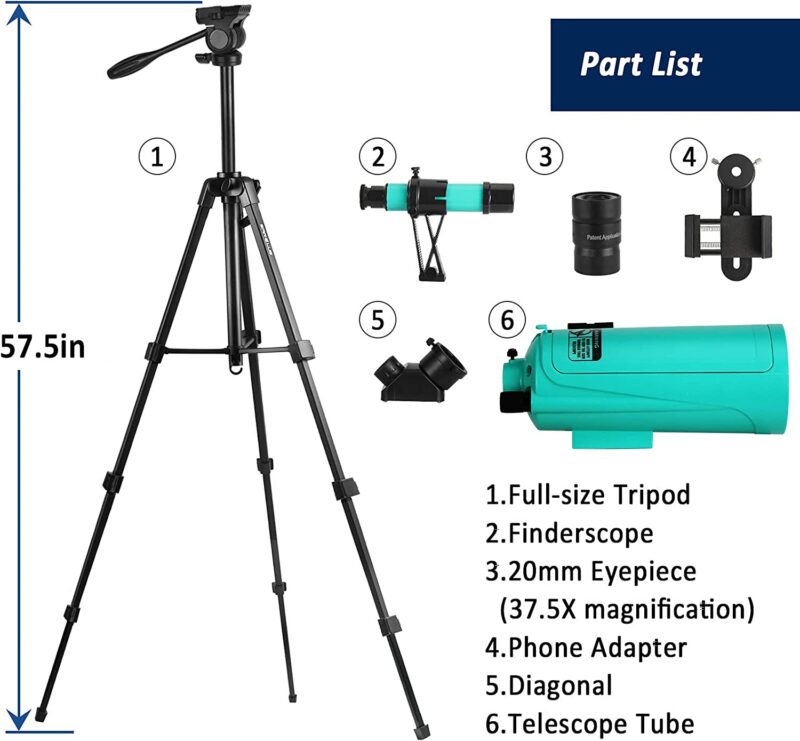 Maksutov-Cassegrain Mak60 - Image 17